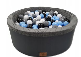 Сухой бассейн с шариками, 30х90 см серый цена и информация | Игрушки для малышей | 220.lv