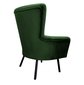 Auduma krēsls, Premiere Decorates, zaļš cena un informācija | Atpūtas krēsli | 220.lv