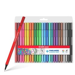 Krāsaino pildspalvu komplekts Fineliners ErichKrause, 0.4mm, 24 gab.. cena un informācija | Rakstāmpiederumi | 220.lv
