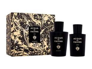 Komplekts Acqua Di Parma Oud vīriešiem: parfimērijas ūdens EDP, 100 ml + dušas želeja, 200 ml цена и информация | Мужские духи | 220.lv