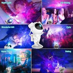 Star galaxy проектор космонавт 360° с дистанционным управлением - ночник цена и информация | Праздничные декорации | 220.lv