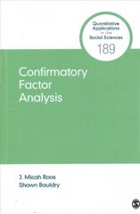 Confirmatory Factor Analysis cena un informācija | Enciklopēdijas, uzziņu literatūra | 220.lv