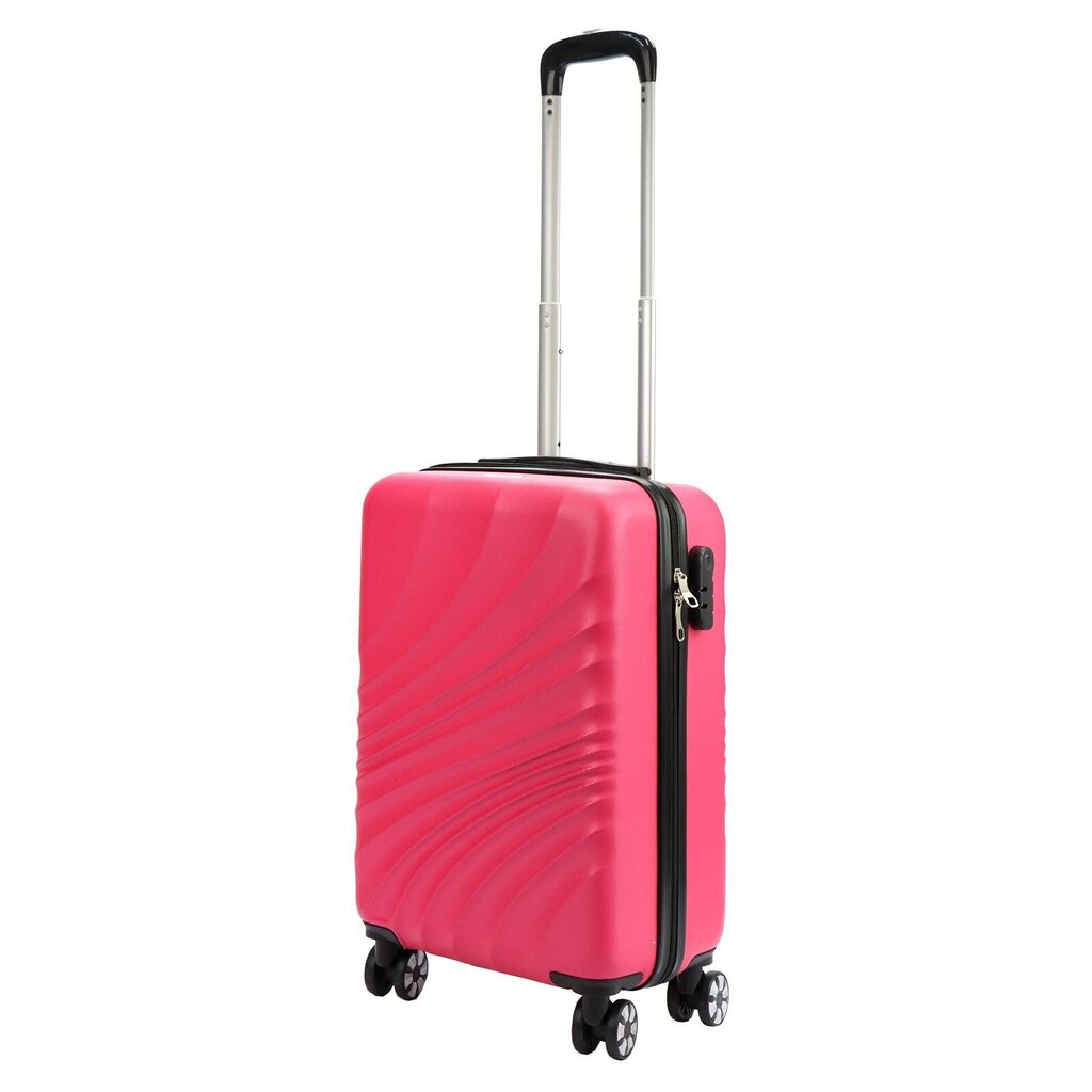 Čemodāns Gregorio W3002 S20, izmērs S, rozā cena un informācija | Koferi, ceļojumu somas | 220.lv