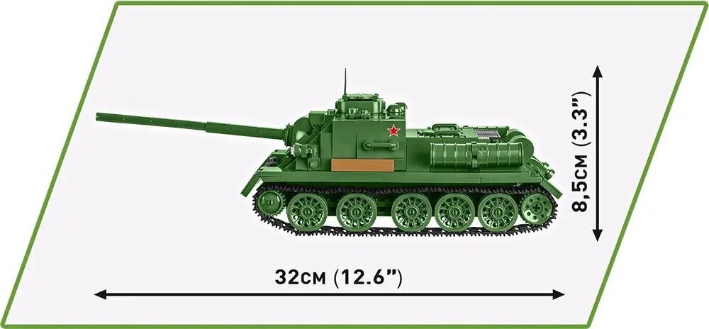 Konstruktors Tanks Cobi, 655 gab. cena un informācija | Konstruktori | 220.lv