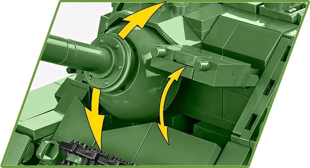 Konstruktors Tanks Cobi, 655 gab. cena un informācija | Konstruktori | 220.lv