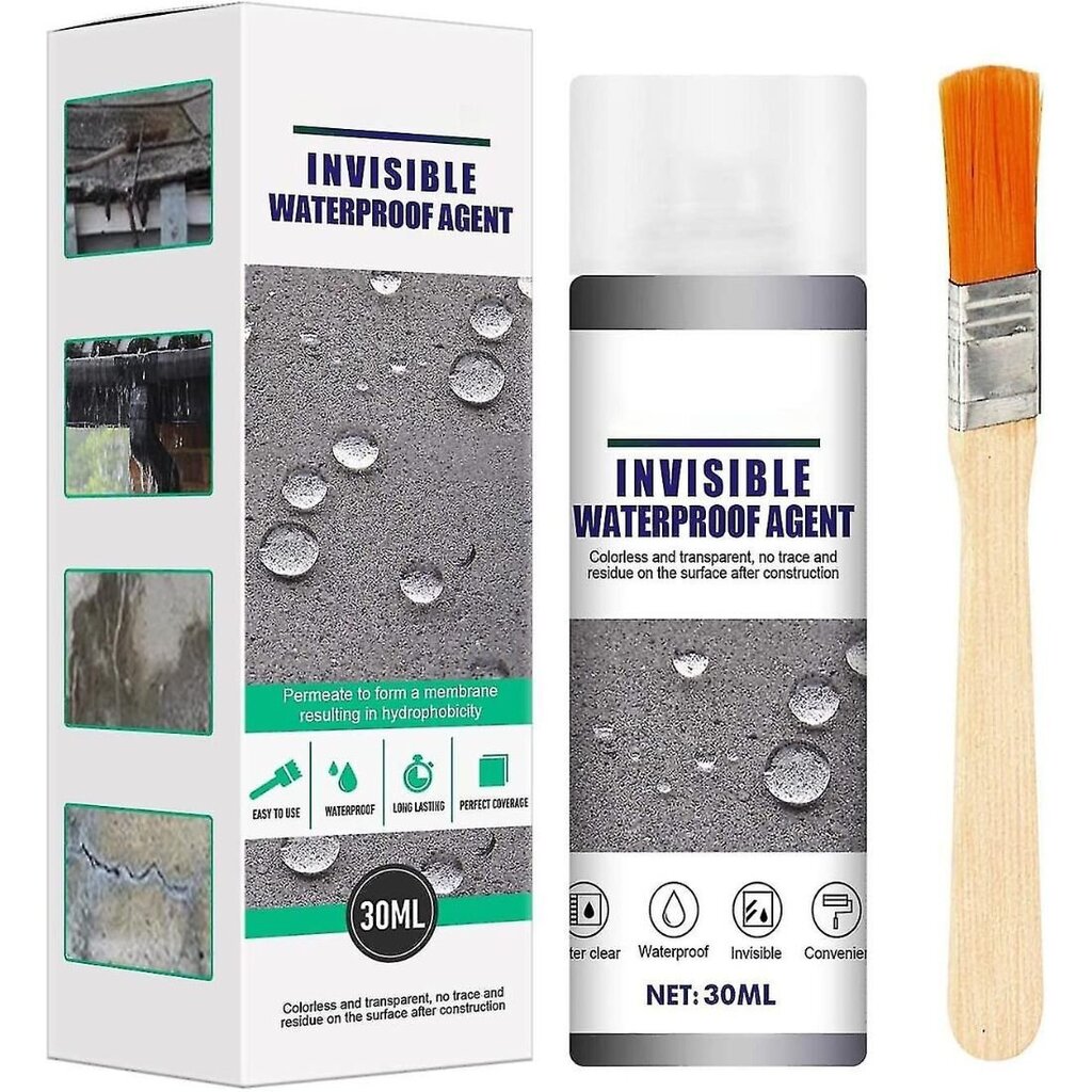 Šķidrais blīvēšanas aerosols Invisible Waterproof Agent, 30ml cena un informācija | Rokas instrumenti | 220.lv