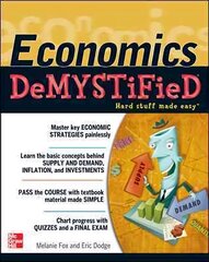 Economics DeMYSTiFieD цена и информация | Книги по экономике | 220.lv