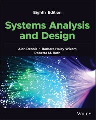 Systems Analysis and Design 8th edition цена и информация | Книги по экономике | 220.lv