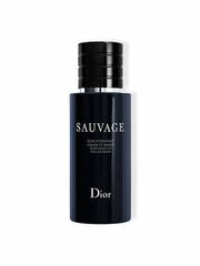 Aromātisks sejas un bārdas krēms Dior Sauvage Moisturizer, 75 ml cena un informācija | Sejas krēmi | 220.lv