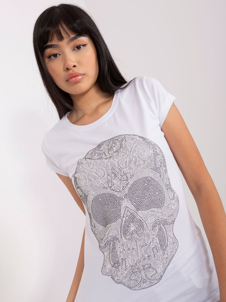 T-krekls sievietēm Lily Rose, balts цена и информация | T-krekli sievietēm | 220.lv
