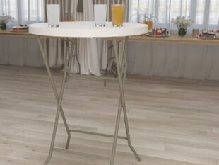 Круглый стол Deco, Ø 80x110 см цена и информация | Столы для сада | 220.lv