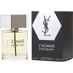 Tualetes ūdens Yves Saint Laurent L'Homme EDT vīriešiem, 100 ml цена и информация | Мужские духи | 220.lv