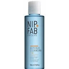 Sejas tīrīšanas līdzeklis ar glikolskābi Nip + Fab Glycolic, 150 ml cena un informācija | Sejas ādas kopšana | 220.lv