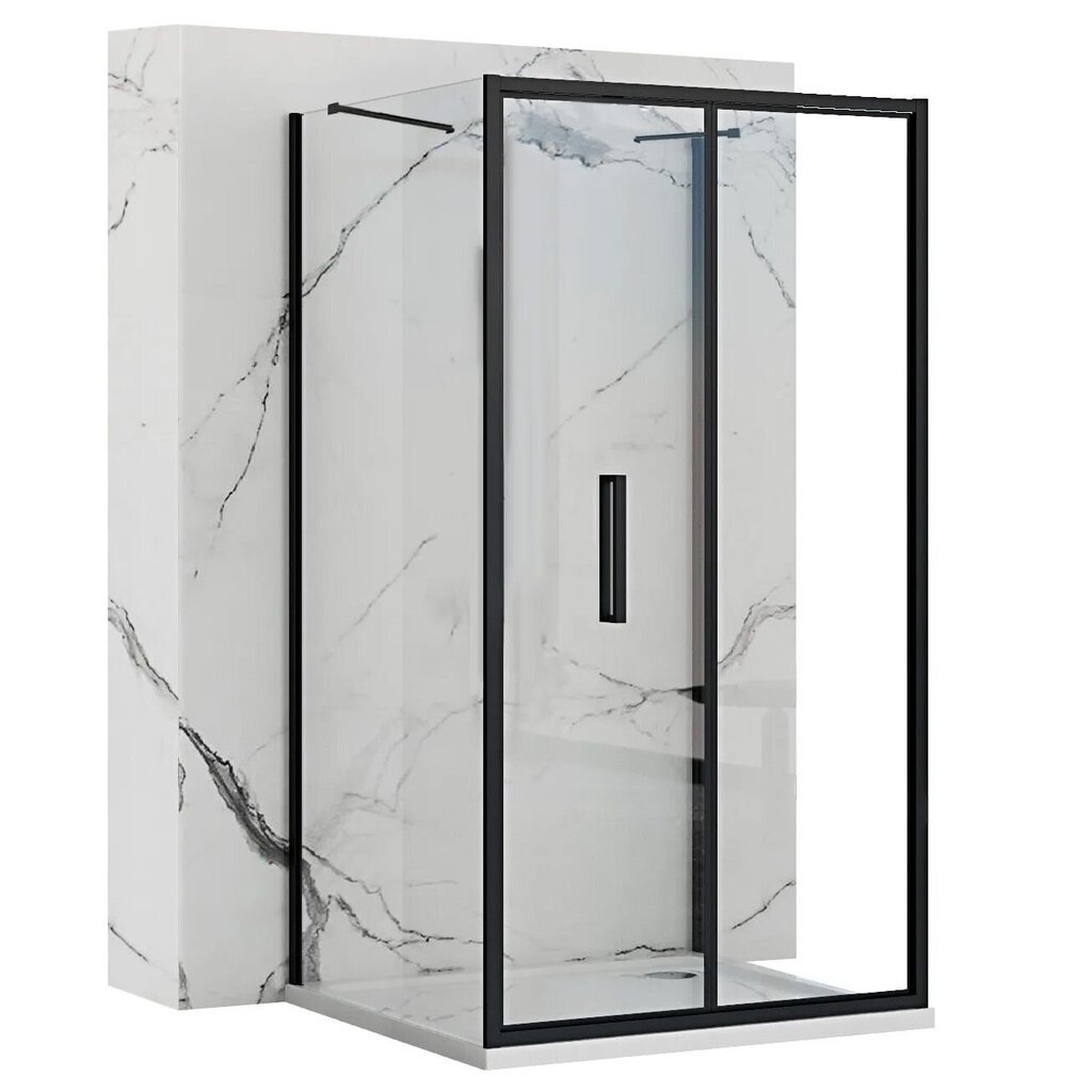 Dušas kabīne Rea 100x90 cm цена и информация | Dušas durvis, dušas sienas | 220.lv