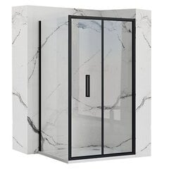 Dušas kabīne Rea 100x80 cm cena un informācija | Dušas durvis, dušas sienas | 220.lv