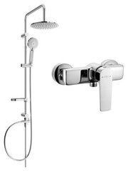 Dušas sistēma ar jaucējkrānu Mexen 950x220 cena un informācija | Dušas komplekti un paneļi | 220.lv