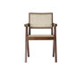 Krēsls ar roku balstiem DKD Home Decor Rotangpalma Gobas koks (56.5 x 60 x 86 cm) cena un informācija | Virtuves un ēdamistabas krēsli | 220.lv