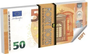 Блокнот 50 ЕВРО, 70 листов. цена и информация | Тетради и бумажные товары | 220.lv
