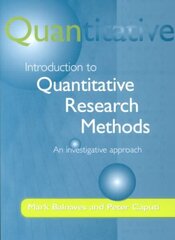 Introduction to Quantitative Research Methods: An Investigative Approach cena un informācija | Sociālo zinātņu grāmatas | 220.lv