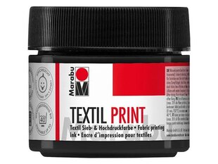 Krāsa tekstilam Textil Print 974 carbon black, 100ml цена и информация | Принадлежности для рисования, лепки | 220.lv