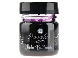 Kaligrāfijas tinte Manuscript ShimmerInk Ultra Violet, 25ml cena un informācija | Modelēšanas un zīmēšanas piederumi | 220.lv