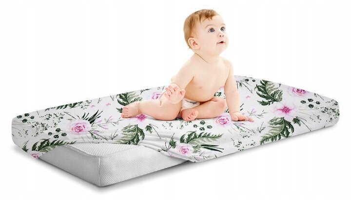 Babymam bērnu palags ar gumiju, 120x60 cena un informācija | Bērnu gultas veļa | 220.lv