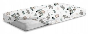 Babymam детская простынь на резинке, 120х60 цена и информация | Детское постельное бельё | 220.lv