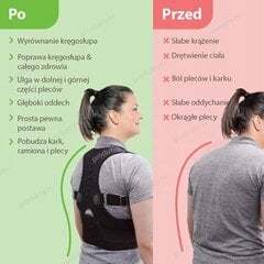 ORTHOPAEDIC MED CORRECTOR для устранения дефектов осанки и позвоночника размер XXL цена и информация | Ортезы и бандажи | 220.lv