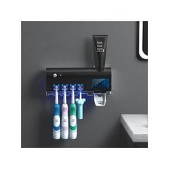 Ручной дозатор зубной пасты Uv Black цена и информация | Аксессуары для ванной комнаты | 220.lv