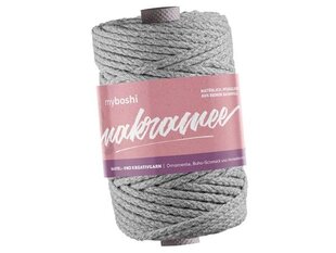 Dzija Myboshi Macramee Grey, 390g 4mm cena un informācija | Adīšana | 220.lv