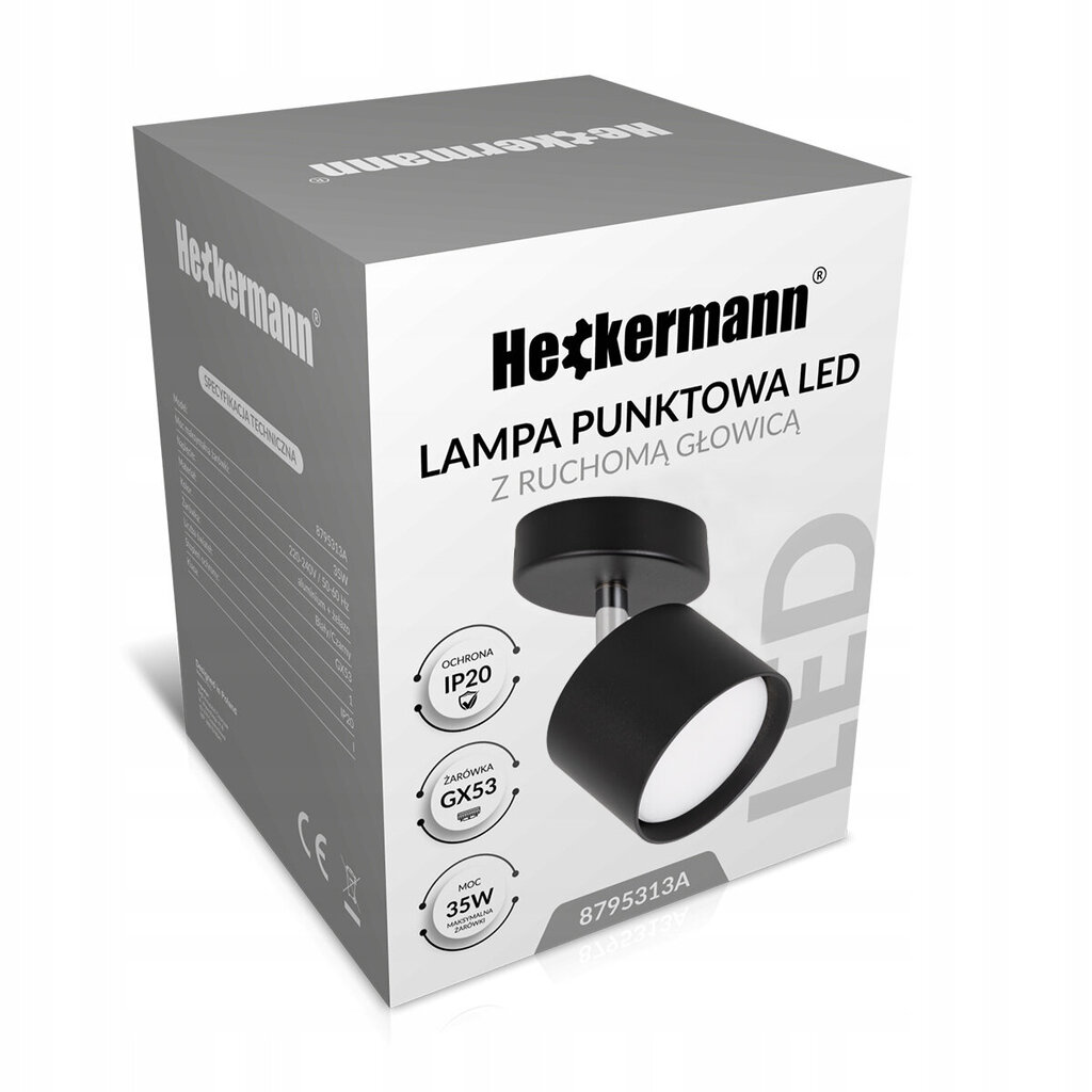 Heckermann griestu lampa cena un informācija | Griestu lampas | 220.lv