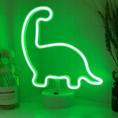 Neona led dinozauru lampa ar usb cena un informācija | Interjera priekšmeti | 220.lv