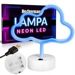 Neon mākonis gaismas ar usb cena un informācija | Interjera priekšmeti | 220.lv