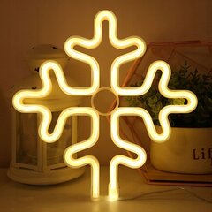 NEON LED WALL HANGING LAMP USB 3x цена и информация | Детали интерьера | 220.lv