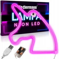 Heckermann izgaismota lampa Neona LED, 1 gab. cena un informācija | Interjera priekšmeti | 220.lv