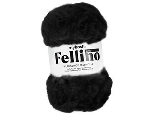 Dzija Myboshi Fellino, Kuro, 100g/65m cena un informācija | Adīšana | 220.lv