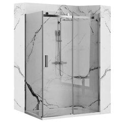 Dušas kabīne Rea Nixon, 90x130 cm, kreisās puses cena un informācija | Dušas durvis, dušas sienas | 220.lv