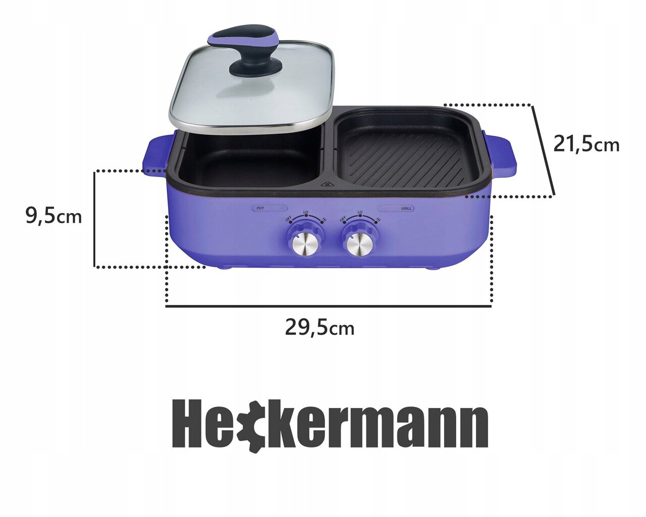 Heckermann R40-1 elektriskā plīts cena un informācija | Elektriskās plītis | 220.lv