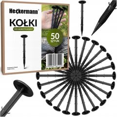 Agrotekstila adatas Heckermann, 16 cm, 50 gab. cena un informācija | Dārza instrumenti | 220.lv