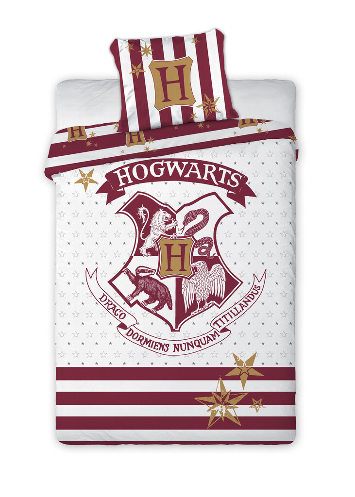 Bērnu gultas veļas komplekts Harry Potter, 160x200, 2 daļu cena un informācija | Bērnu gultas veļa | 220.lv