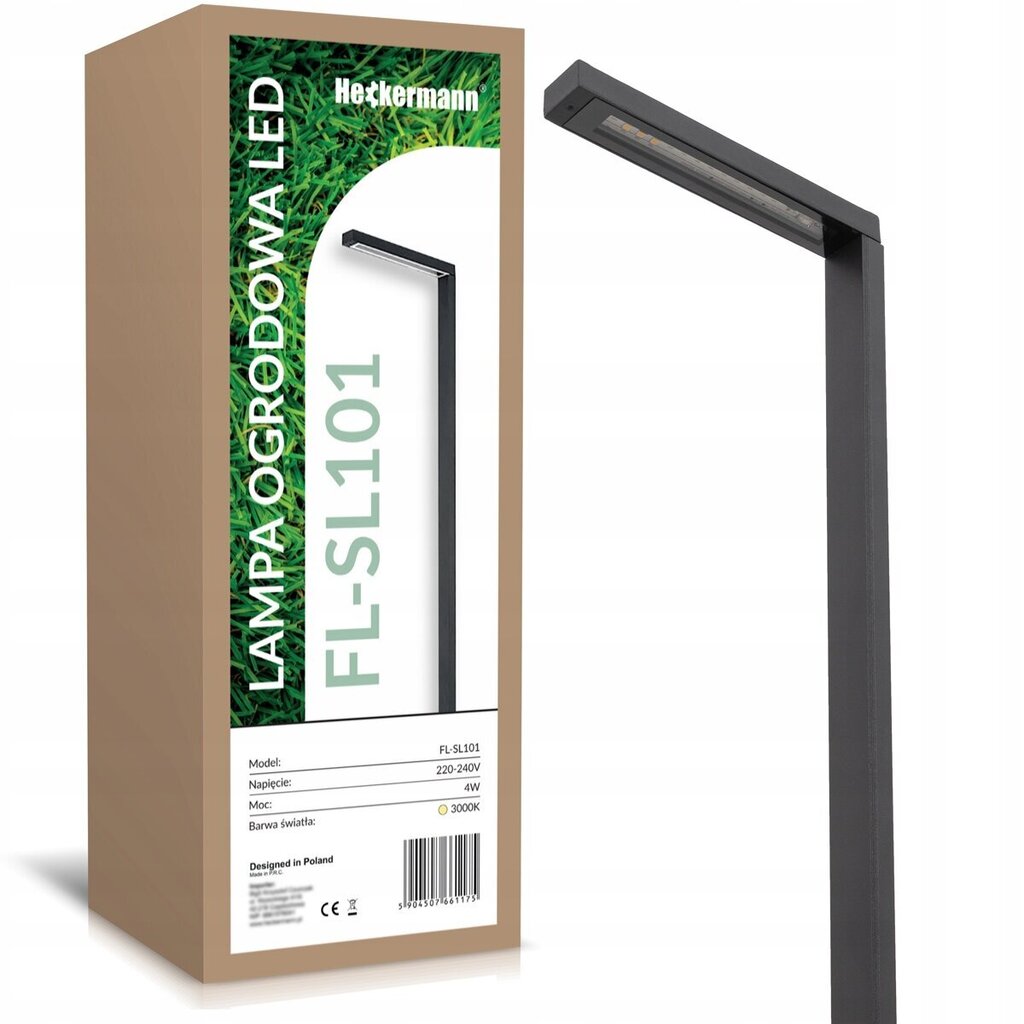 Led dārza stāvlampa 60 cm cena un informācija | Āra apgaismojums | 220.lv