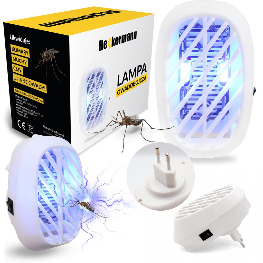 Insekticīda lampa 230v cena un informācija | Līdzekļi pret odiem un ērcēm | 220.lv