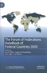 Forum of Federations Handbook of Federal Countries 2020 1st ed. 2020 cena un informācija | Sociālo zinātņu grāmatas | 220.lv