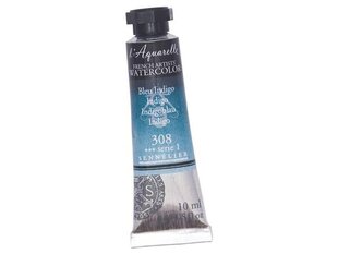 Akvareļkrāsa Sennelier l'Aquarelle 308 indigo, 10ml cena un informācija | Modelēšanas un zīmēšanas piederumi | 220.lv