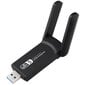 USB Wifi adapteris USB 3.0 1300mbps dubultā antena cena un informācija | Adapteri un USB centrmezgli | 220.lv