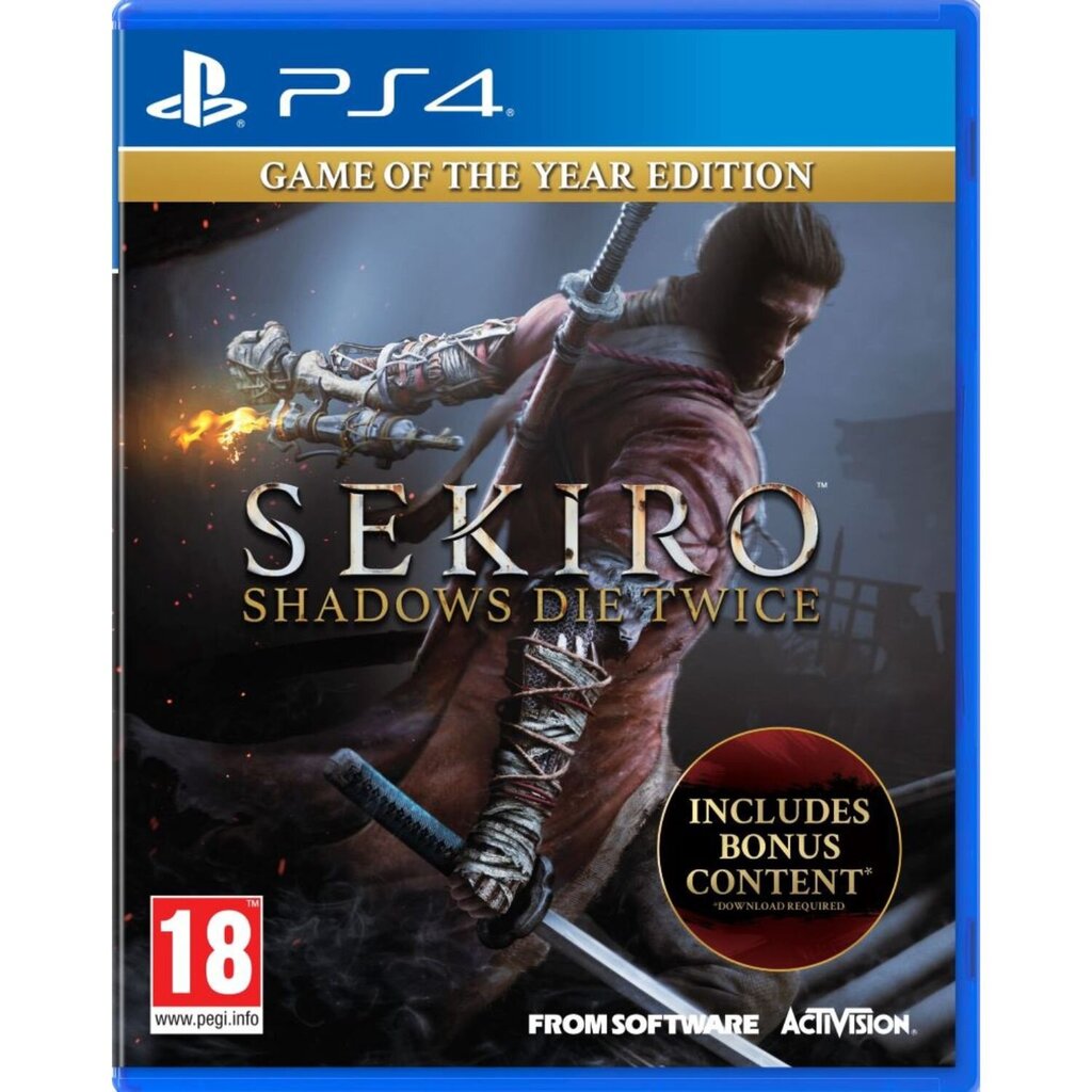 Sekiro Shadow Die Twice Game of The Year Edition цена и информация | Datorspēles | 220.lv