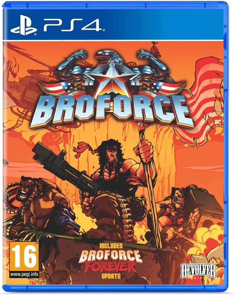 Broforce PS4 цена и информация | Datorspēles | 220.lv