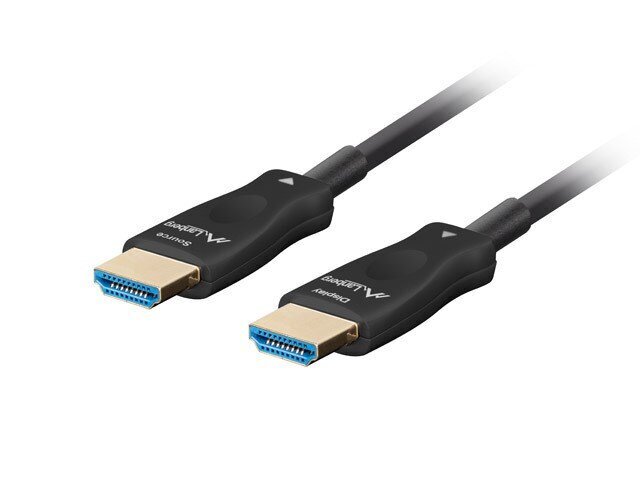 Lanberg, HDMI, 80 m cena un informācija | Kabeļi un vadi | 220.lv