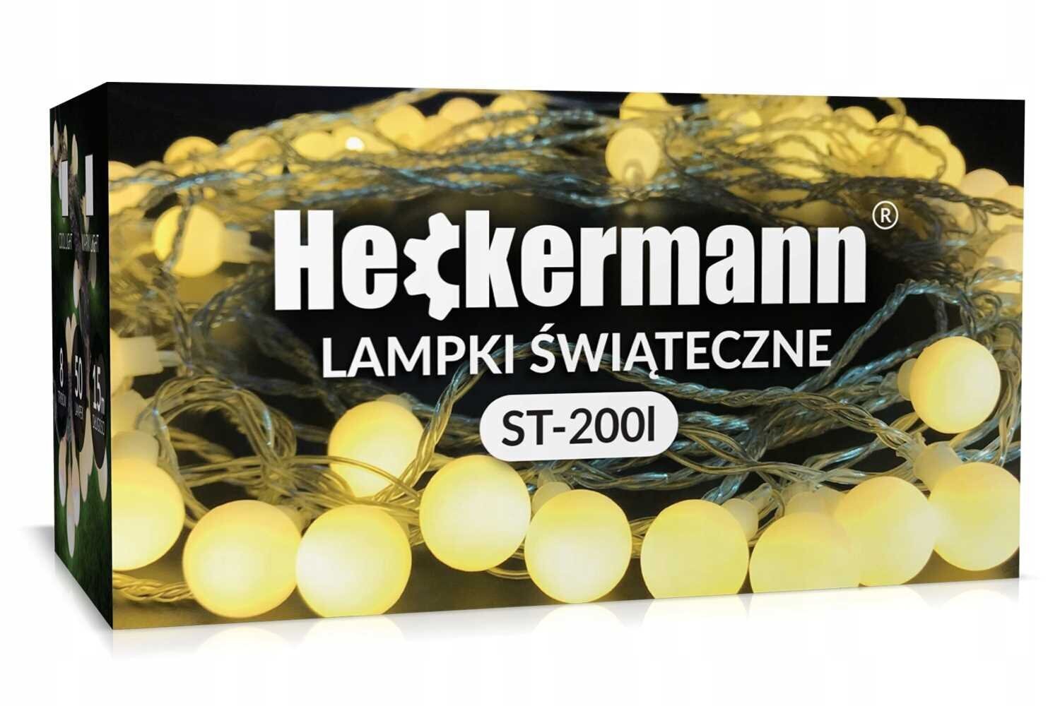 Ziemassvētku vītne, 50 LED, 15m cena un informācija | Ziemassvētku lampiņas, LED virtenes | 220.lv