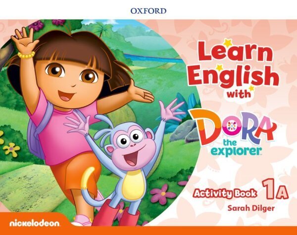 Learn English with Dora the Explorer: Level 1: Activity Book A cena un informācija | Svešvalodu mācību materiāli | 220.lv